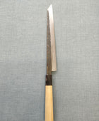 Sakai Kikumori | Kikuzuki Kuro | Kiritsuke Yanagiba 270mm | Horn Magnolia