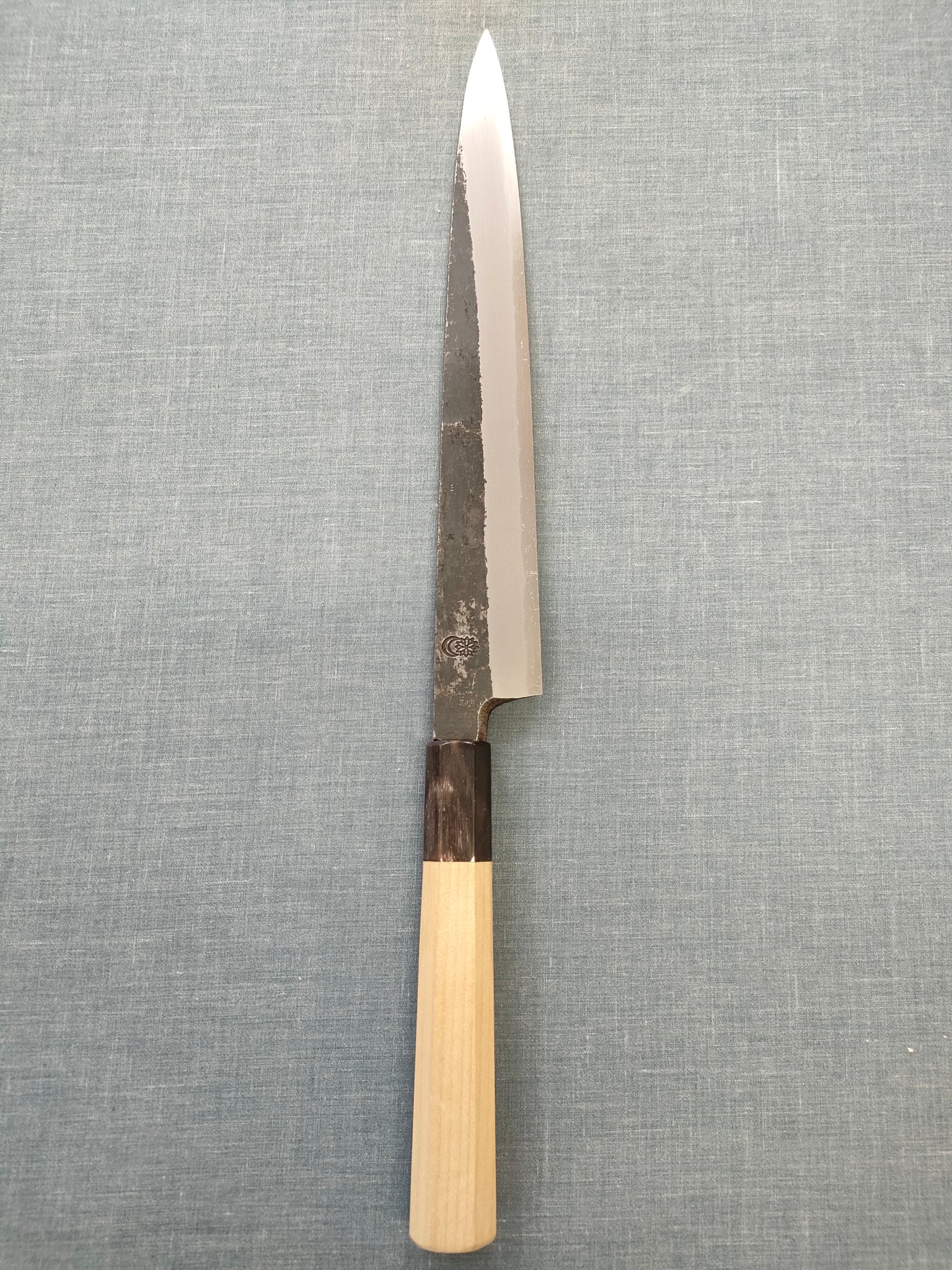 Sakai Kikumori Kikuzuki Kuro Yanagiba 240mm