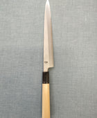 Sakai Kikumori | Kikuzuki Rin | Yanagiba 240mm | Horn Magnolia