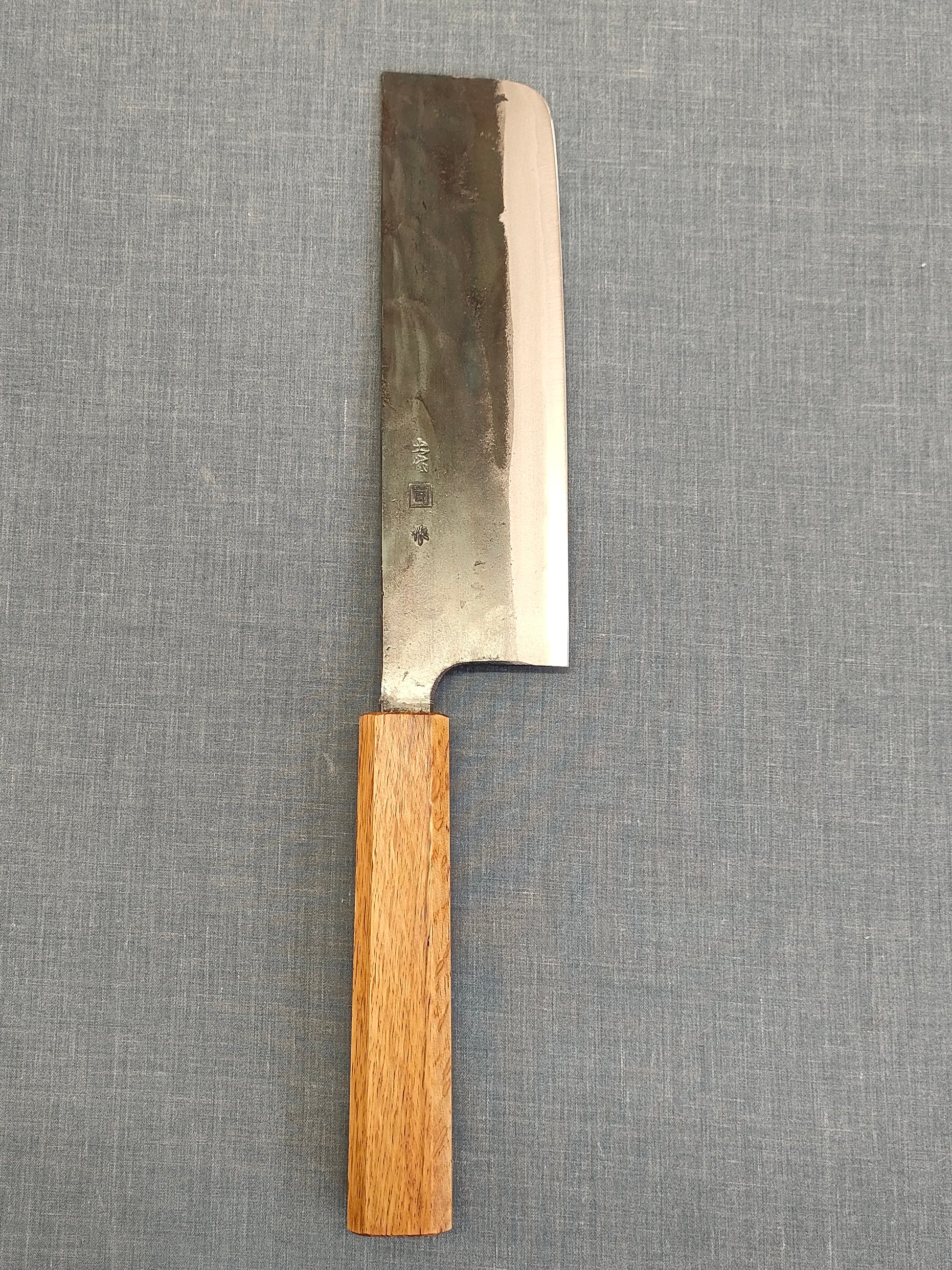 Tosa Tsukasa | Nakiri 165mm | Shirogami 1 | Oak
