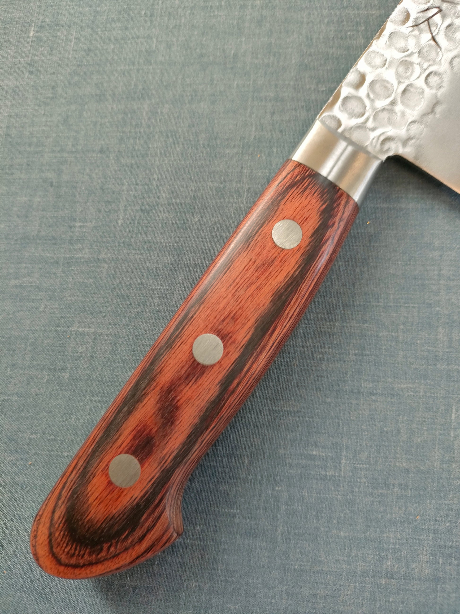 Tsunehisa | Gyuto 210mm | Tsuchime VG10 | Brown Pakka
