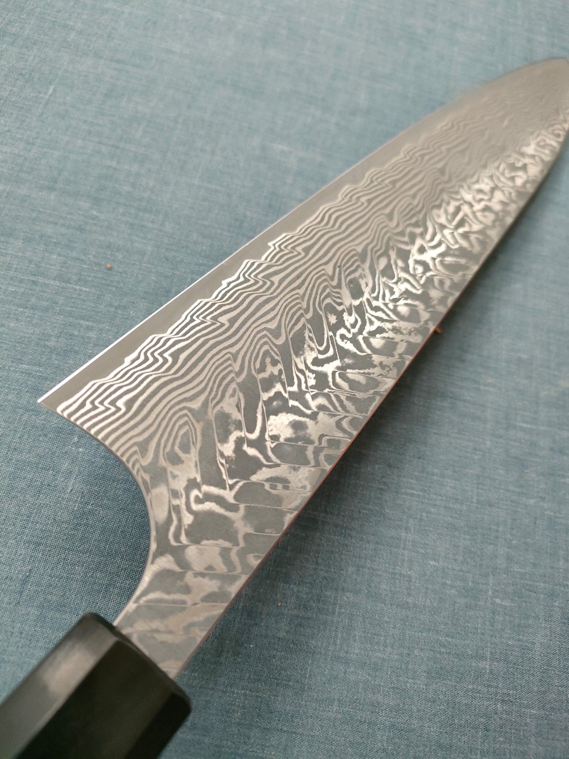Kato Uchihamono | Gyuto 210mm | SG2 Damascus | No Handle