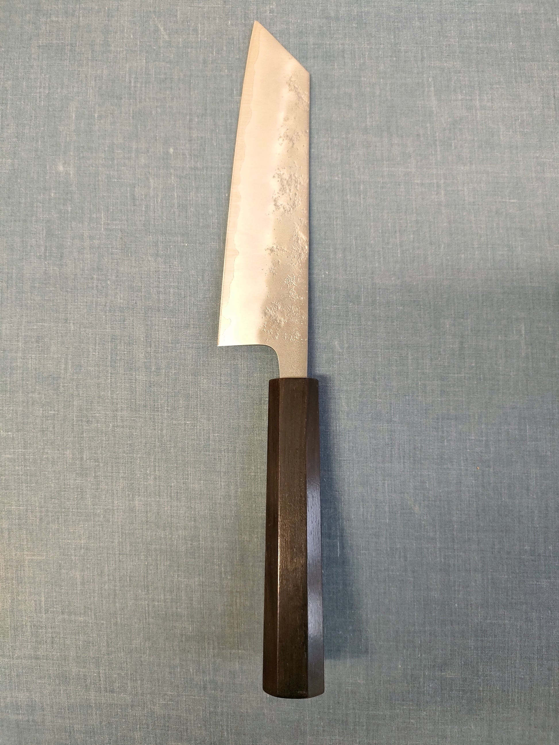 Tsunehisa | Nashiji | Bunka 175mm | Ginsan 3 | Ebony
