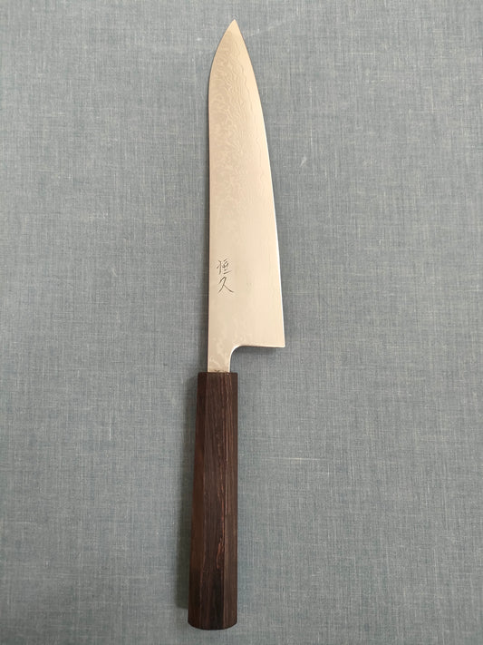 Tsunehisa | Forged VG10 Damascus | Gyuto 210mm | Ebony
