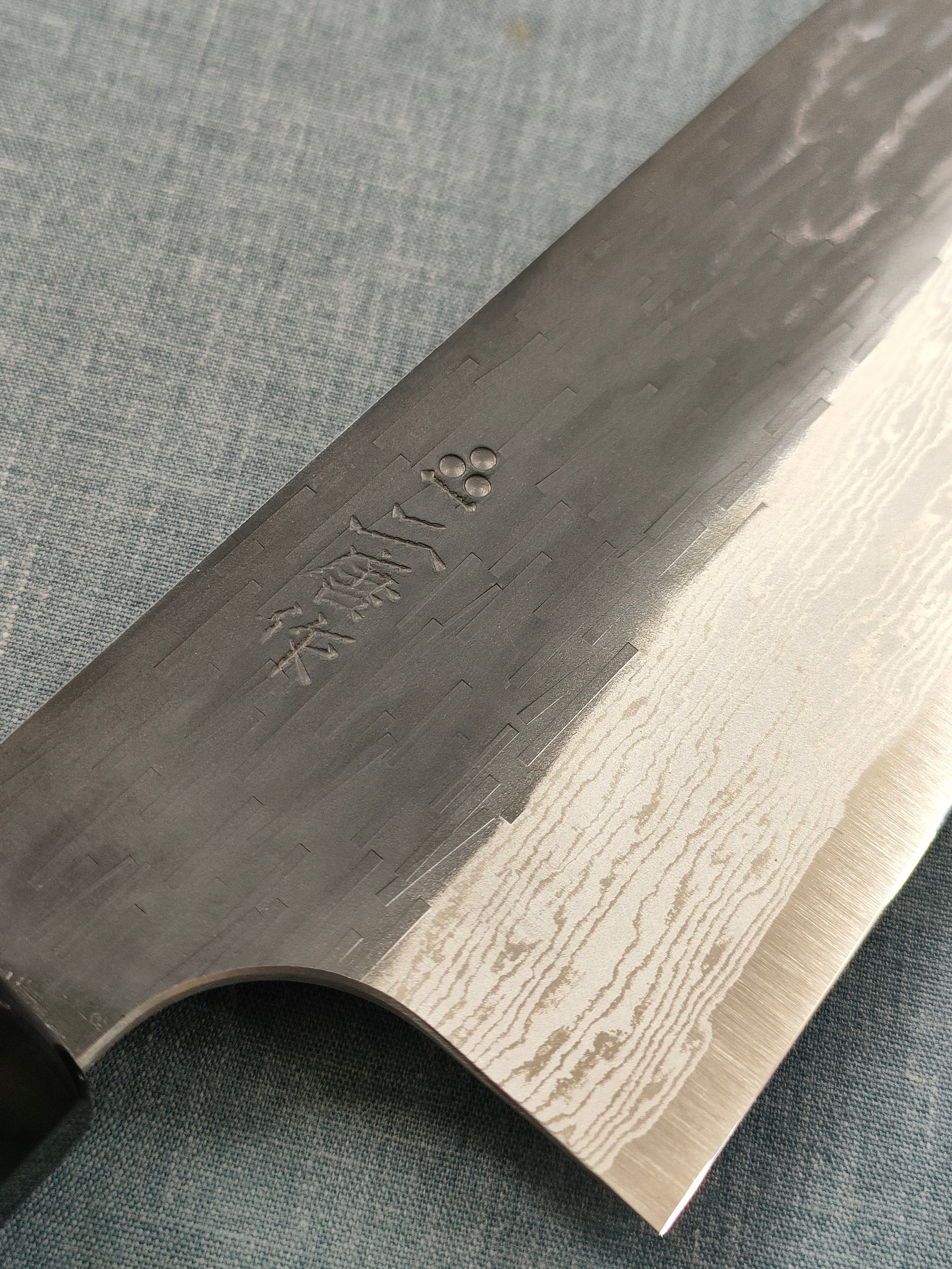 Nigara Hamono | VGEXOS 210 Gyuto | Ebony