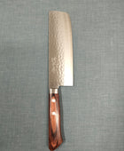 Masutani | Tsuchime | Nakiri | 165mm | VG1 | Brown Pakka