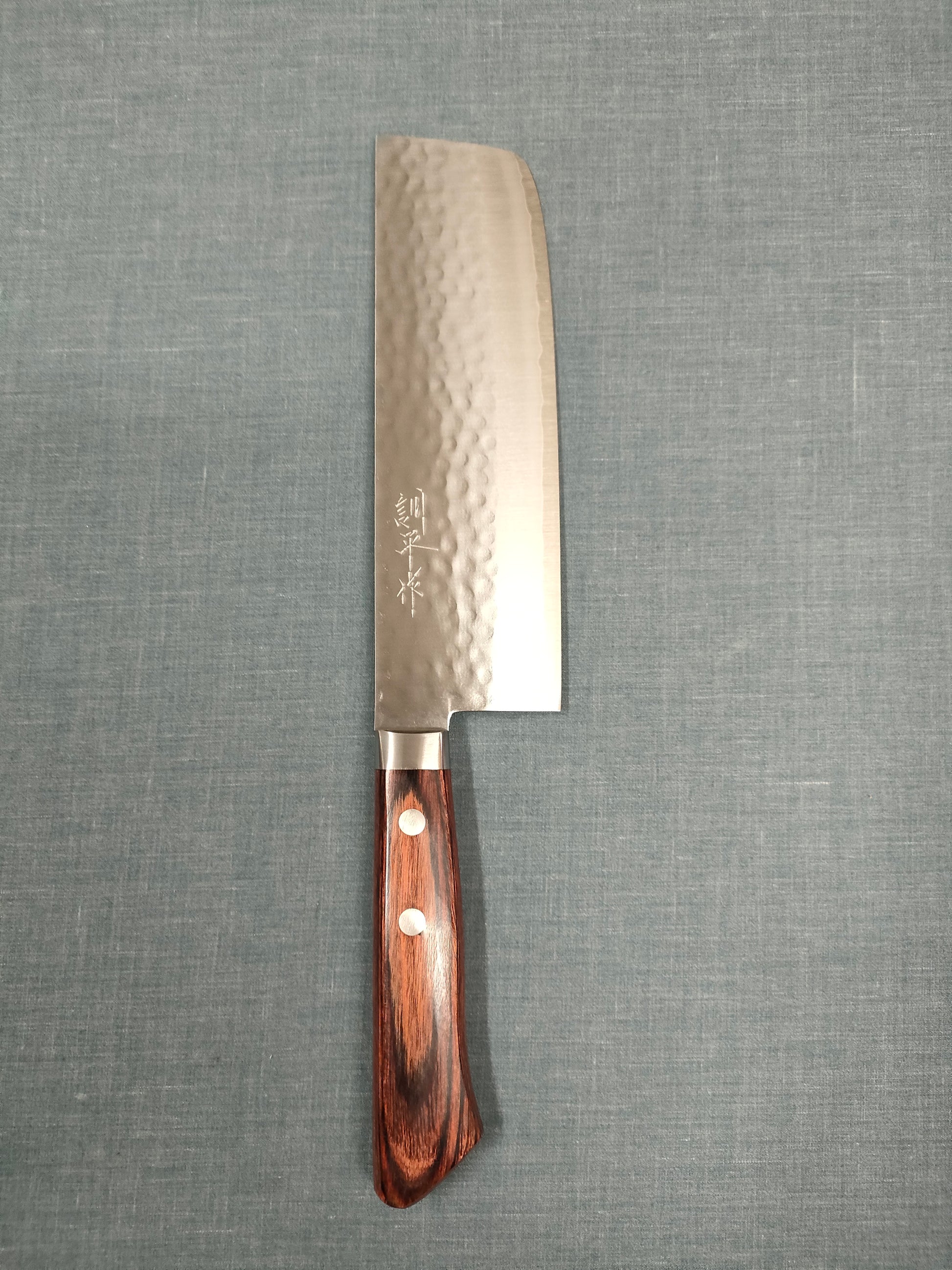 Masutani | Tsuchime | Nakiri | 165mm | VG1 | Brown Pakka