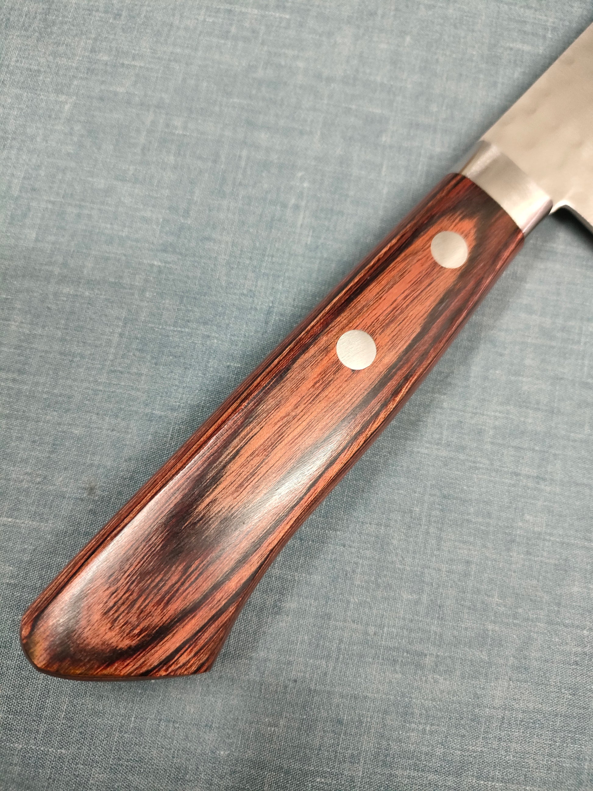 Masutani | Tsuchime | Nakiri | 165mm | VG1 | Brown Pakka