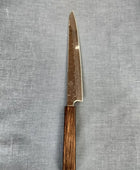 Tsunehisa | 440C Damascus Tsuchime | Sujuhiki 240mm | Oak Baikoku