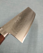 Masutani | Tsuchime | Nakiri | 165mm | VG1 | Brown Pakka