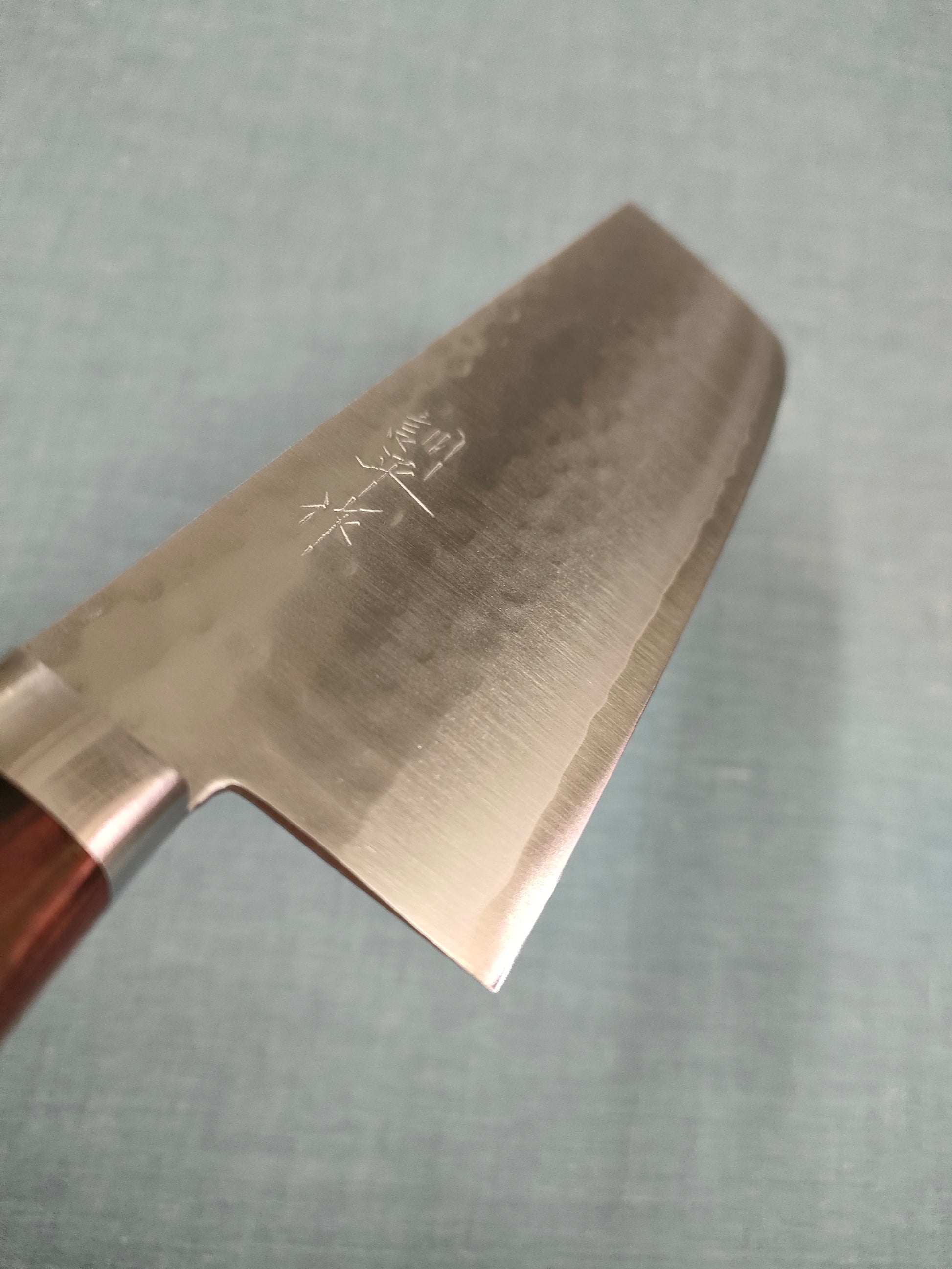 Masutani | Tsuchime | Nakiri | 165mm | VG1 | Brown Pakka