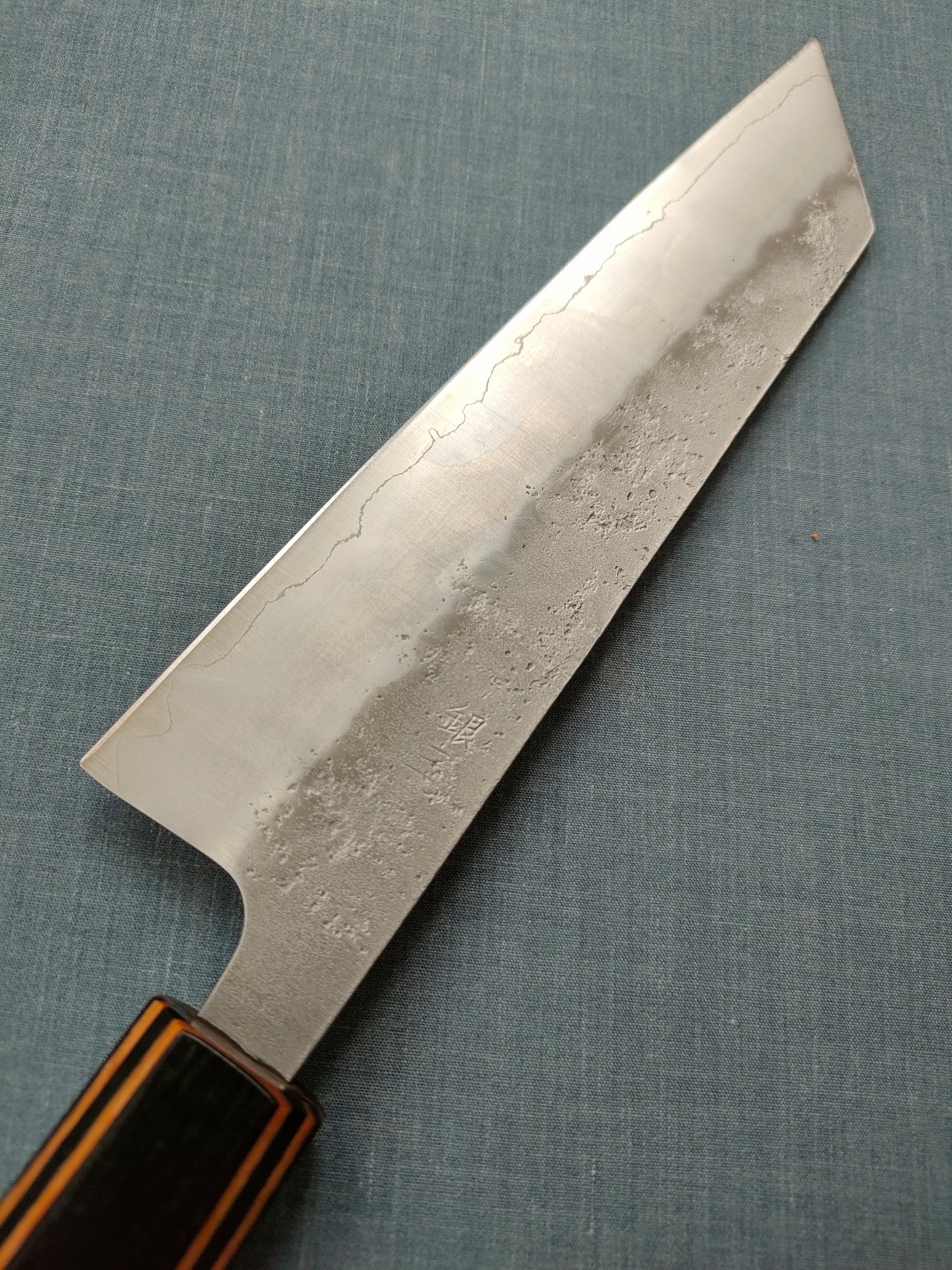 Tsunehisa | Nashiji | Bunka 175mm | Ginsan 3 | Walnut