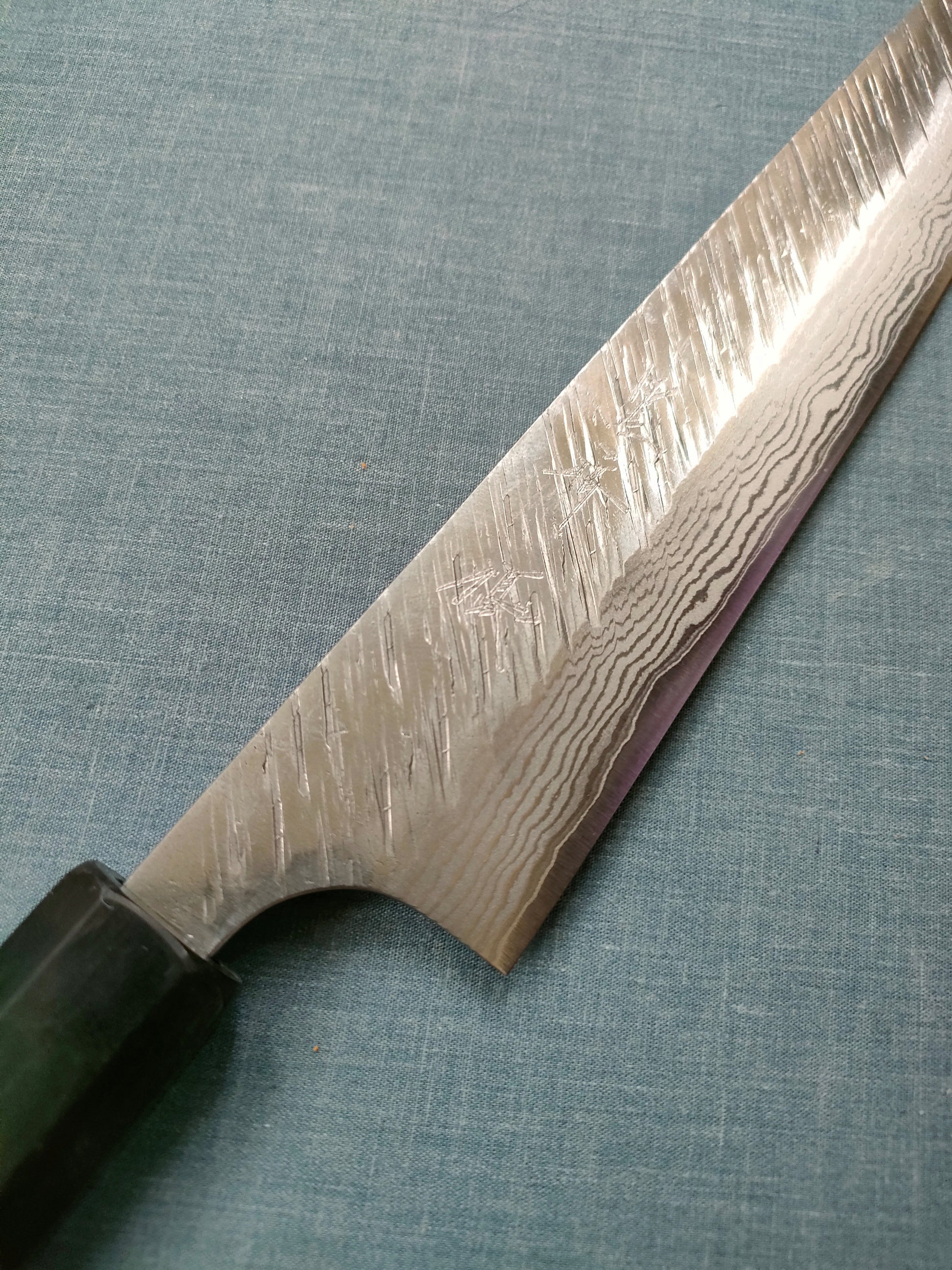 Yu Kurosaki | Fujin | Sujihiki 240mm | VG10 Damascus | Ebony Horn