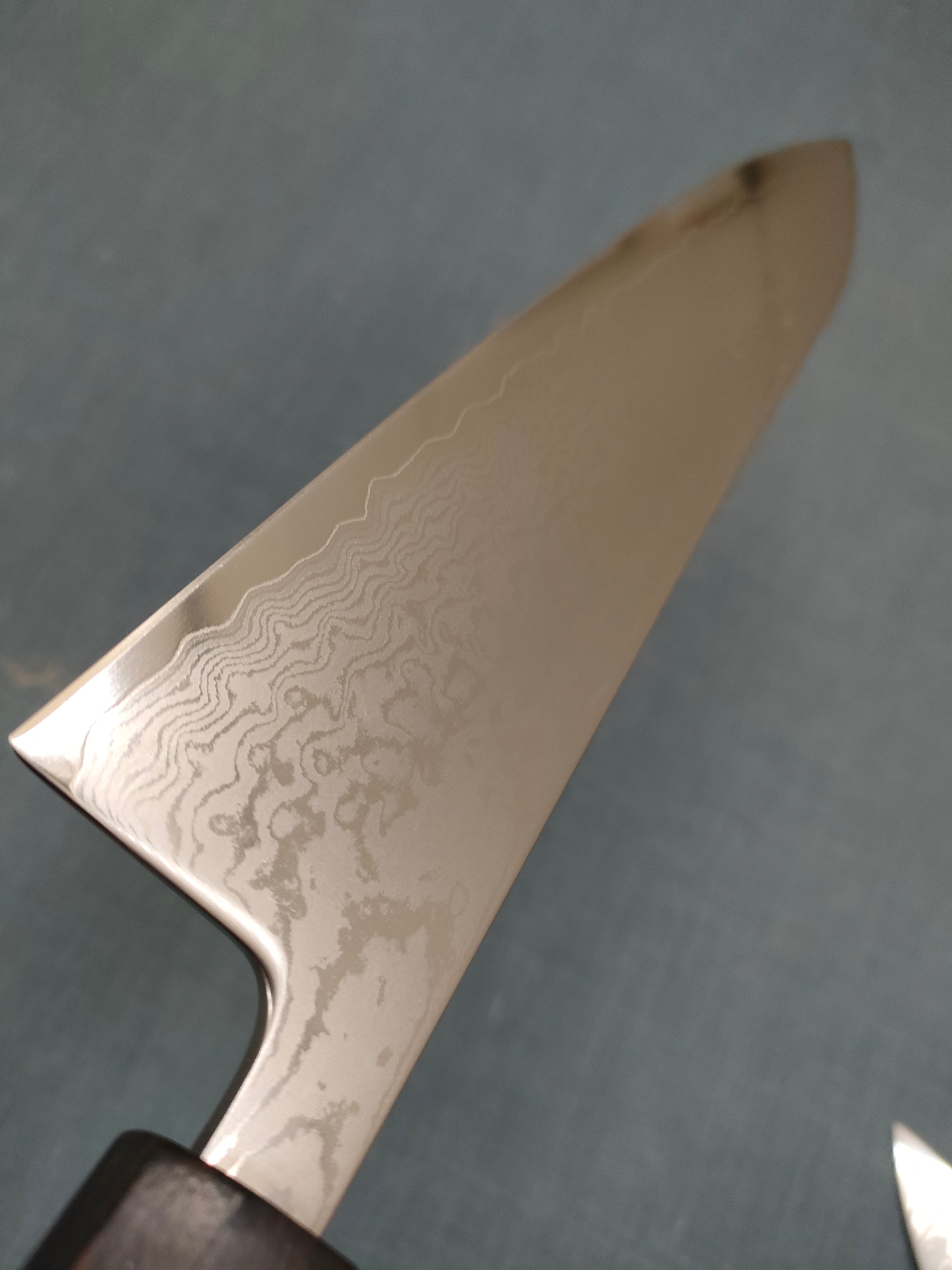 Tsunehisa | Forged VG10 Damascus | Gyuto 210mm | Ebony