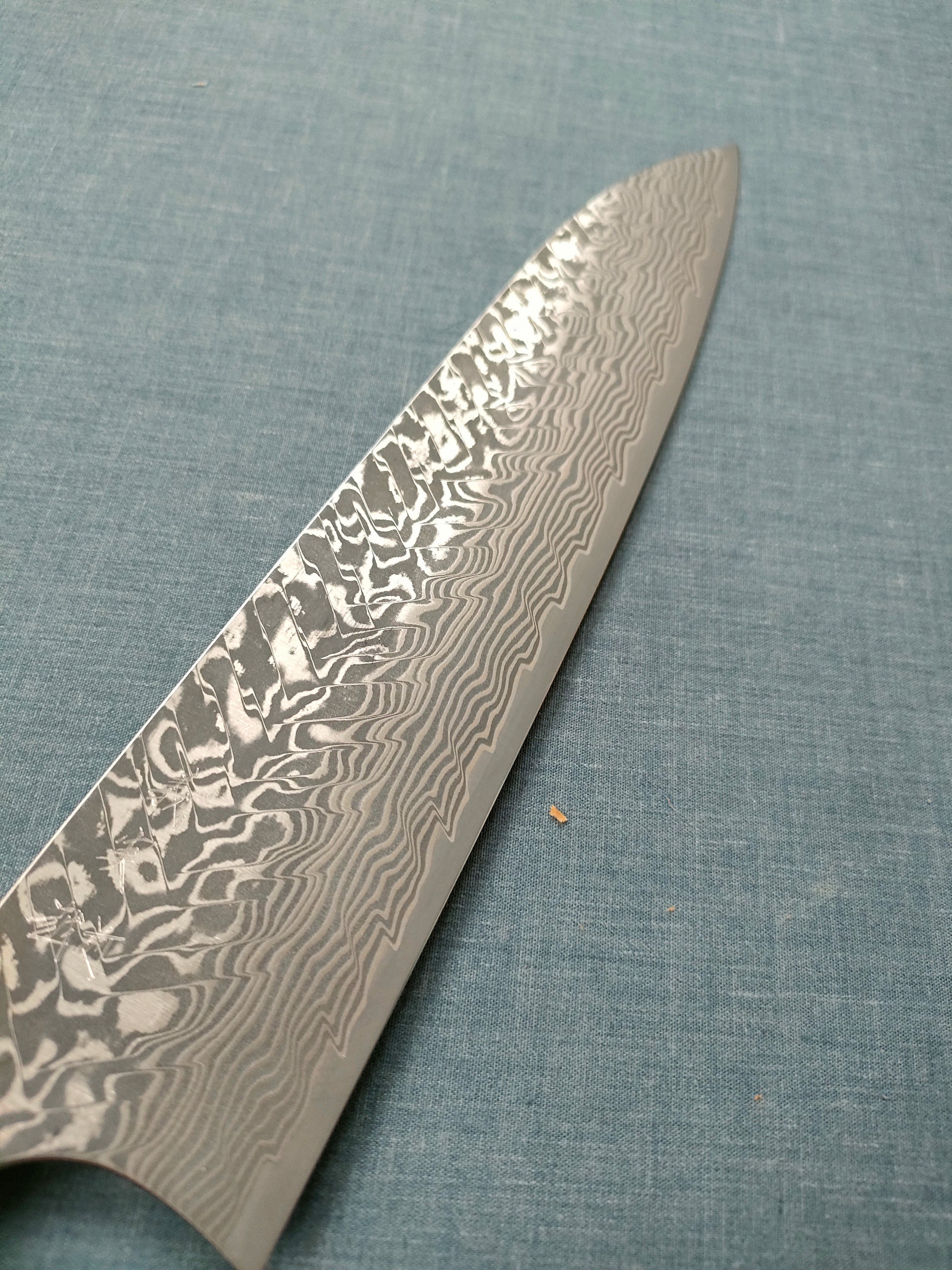 Kato Uchihamono | Gyuto 210mm | SG2 Damascus | No Handle