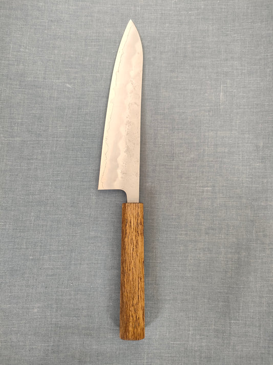 Tsunehisa | Ginsan 3 Nashiji | Gyuto 210mm | Oak