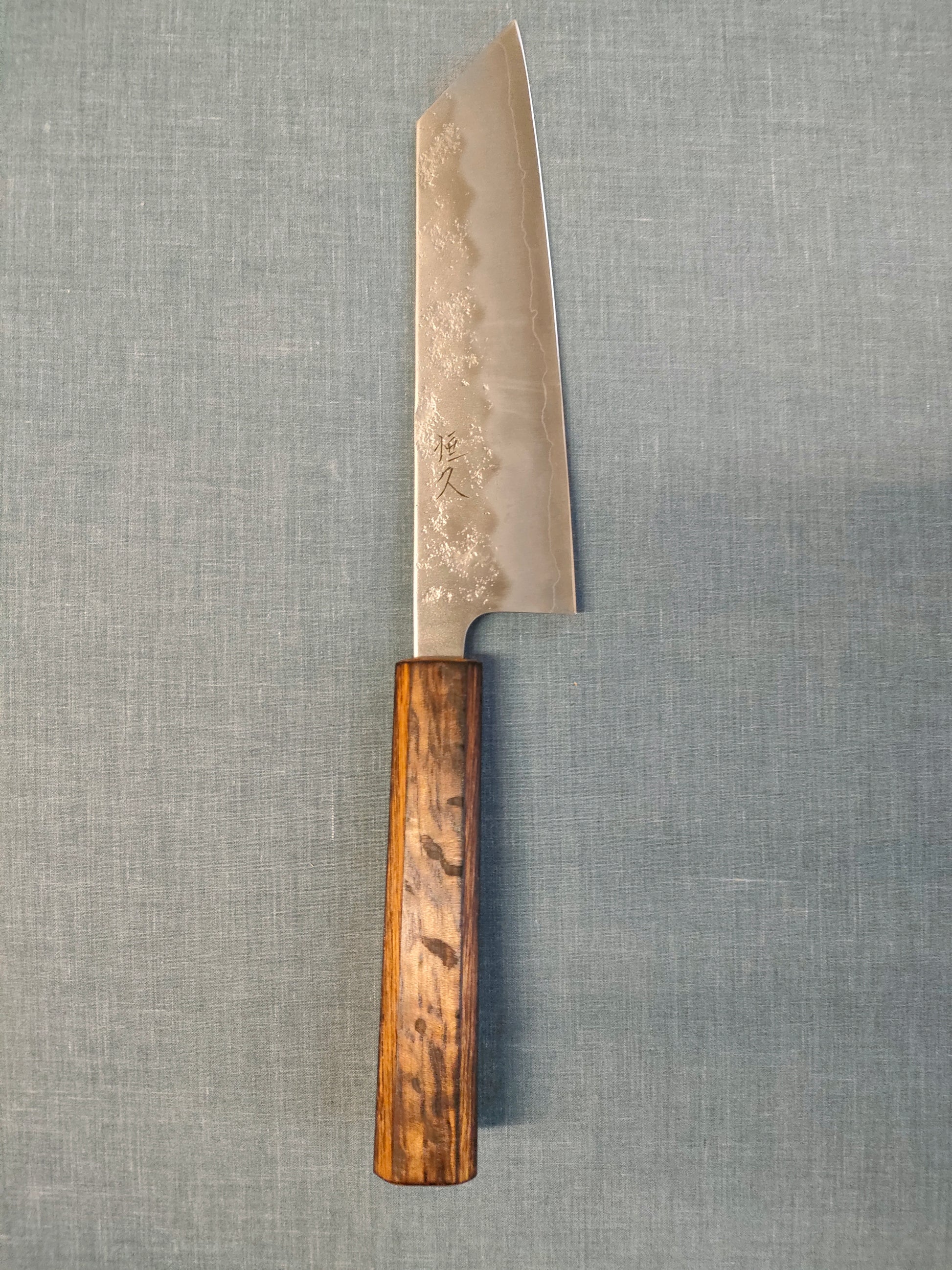 Tsunehisa | Nashiji | Bunka 175mm | Ginsan 3 | Burnt Oak