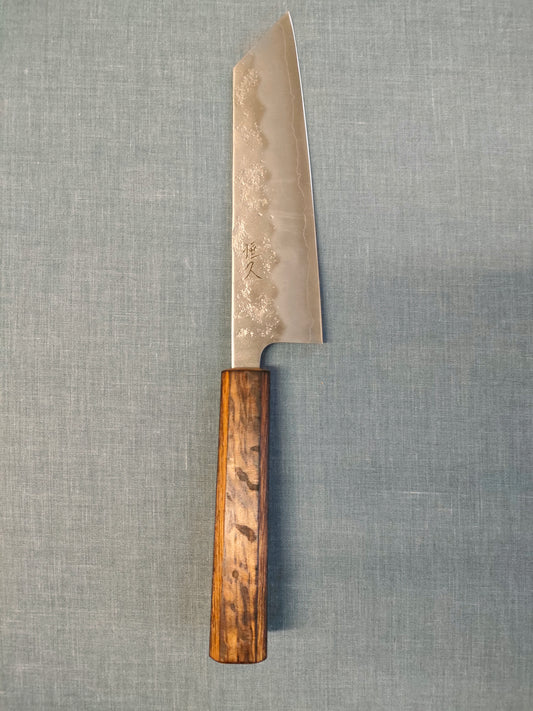 Tsunehisa | Nashiji | Bunka 175mm | Ginsan 3 | Burnt Oak