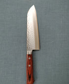 Masutani | Tsuchime | Santoku 170mm | VG1 | Brown Pakka