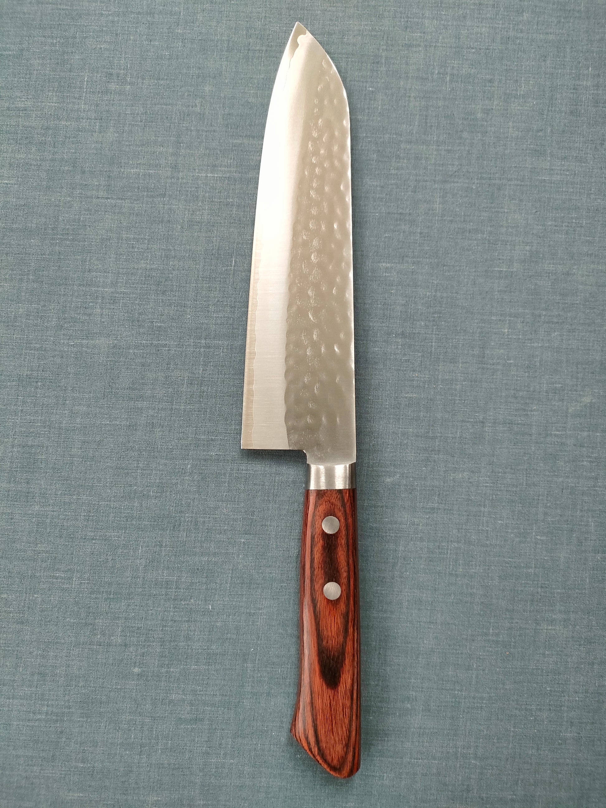 Masutani | Tsuchime | Gyuto 180mm | VG1 | Brown Pakka