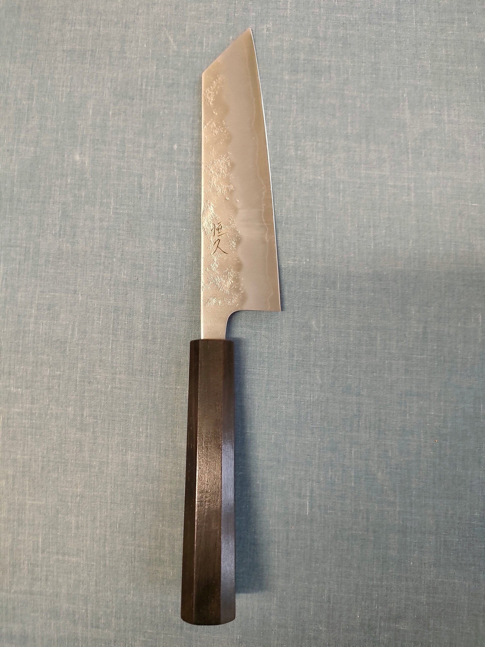 Tsunehisa | Nashiji | Bunka 175mm | Ginsan 3 | Ebony