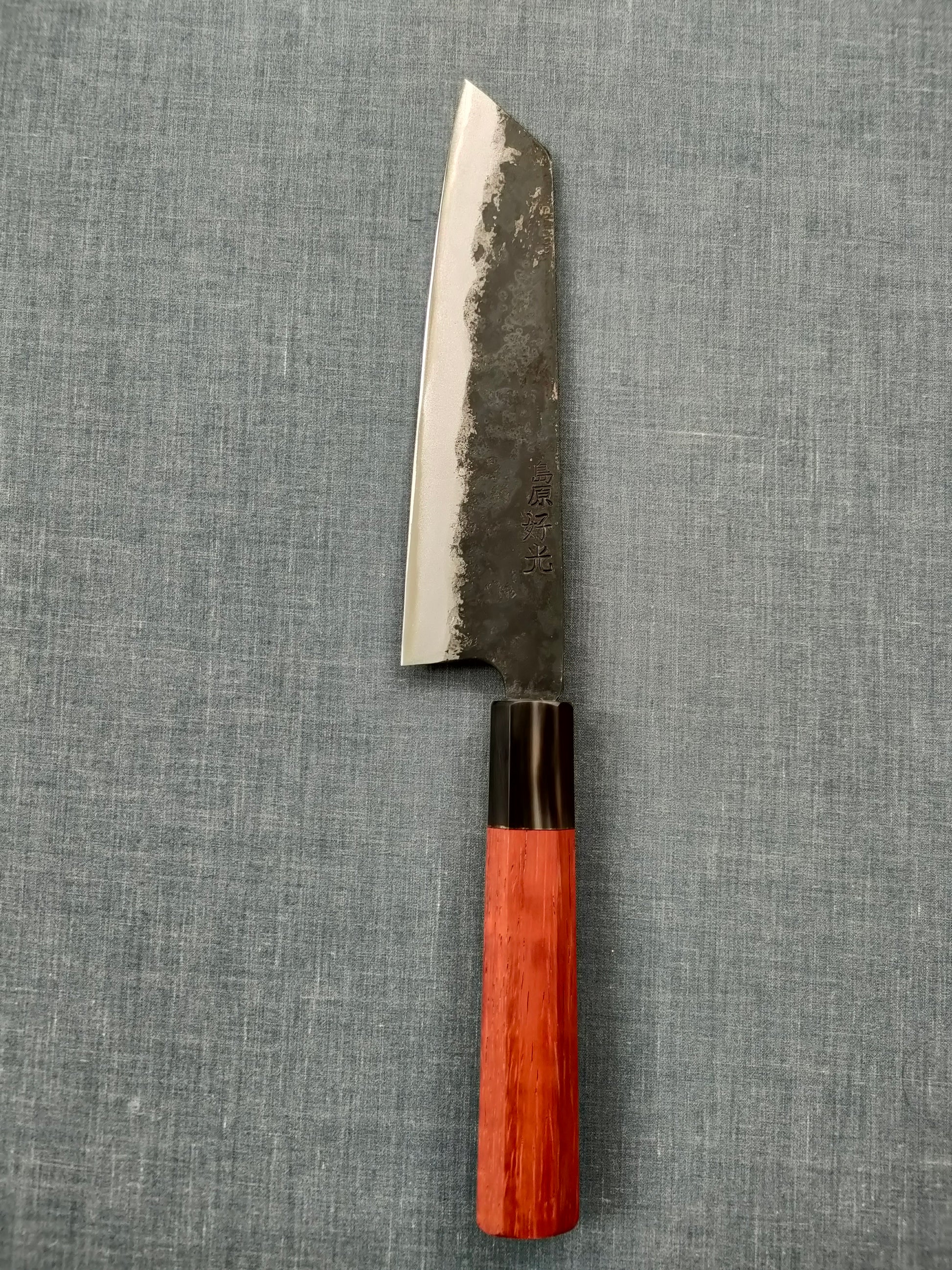 Yosimitu Kajiya | Bunka 160mm | Shirogami 2 | Quince & Horn