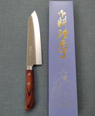 Masutani | Tsuchime | Gyuto 180mm | VG1 | Brown Pakka