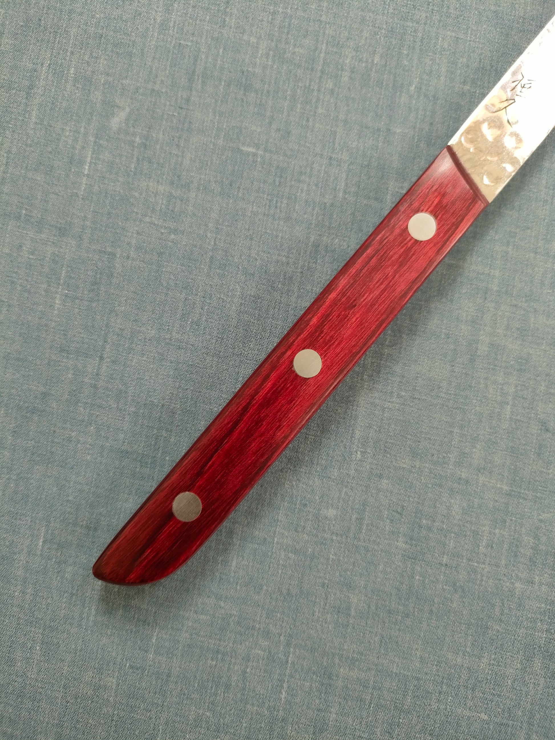 Damascus Steak Knife | AUS10 | 90mm